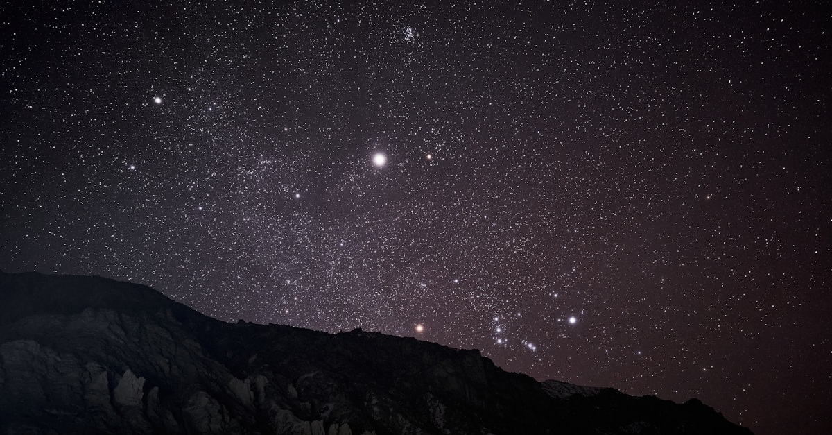 Night Sky With Stars